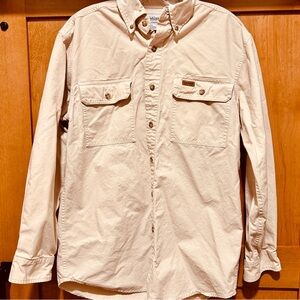 Carhartt Tab/Beige Button-Up Shirt
